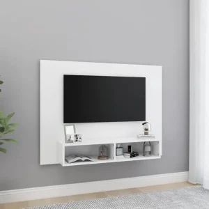 Elegant tv-meubel van bewerkt hout voor een stijlvol interieur