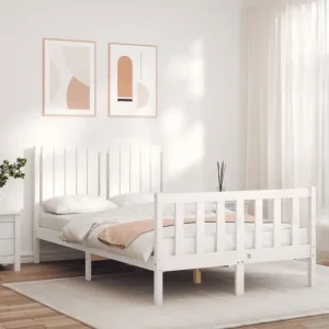 Massief Grenenhout Bedframe voor Een Natuurlijke en Decoratieve Slaapkamer