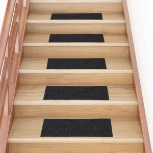 Trapmatten met genaaldvilte stof voor veilig en stijlvol trapgebruik
